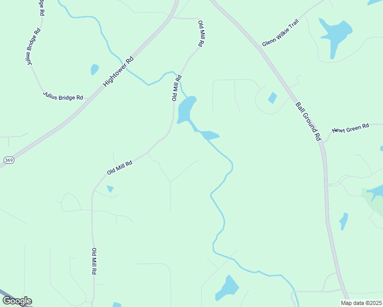 map of restaurants, bars, coffee shops, grocery stores, and more near 805 Old Mill Court in Ball Ground