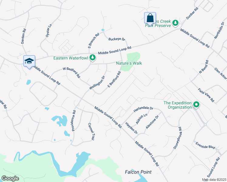 map of restaurants, bars, coffee shops, grocery stores, and more near 149 Overlook Drive in Wilmington