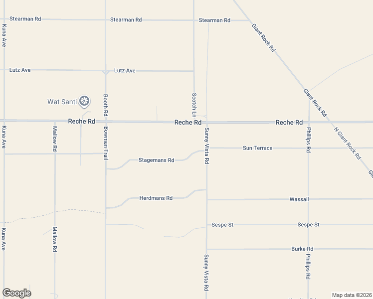 map of restaurants, bars, coffee shops, grocery stores, and more near 825 Sunny Vista Road in Landers