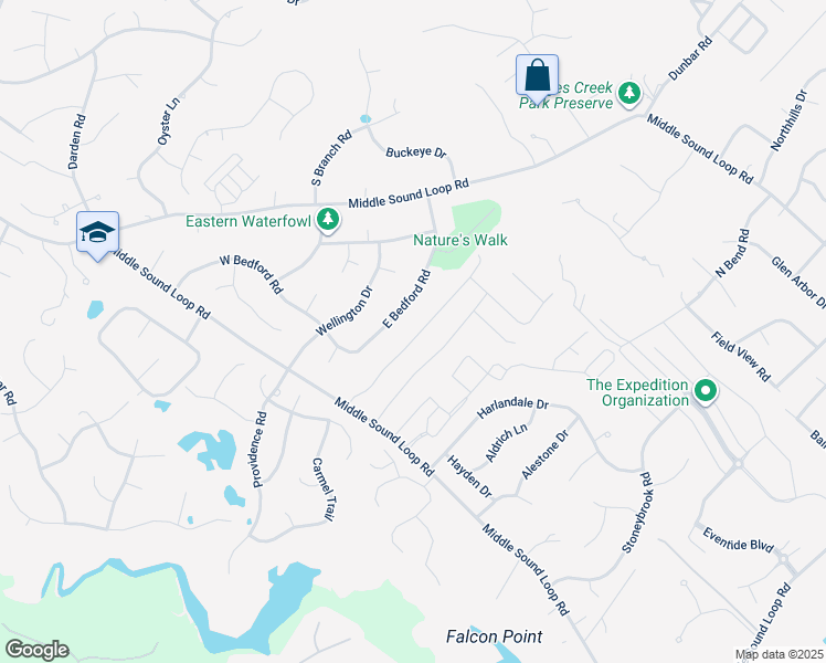 map of restaurants, bars, coffee shops, grocery stores, and more near 157 Overlook Drive in Wilmington