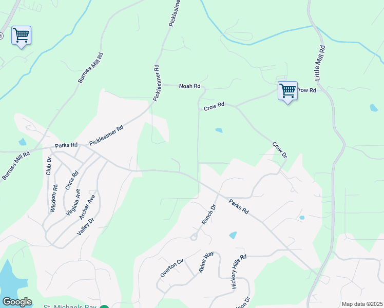 map of restaurants, bars, coffee shops, grocery stores, and more near 5440 Noah Road in Cumming