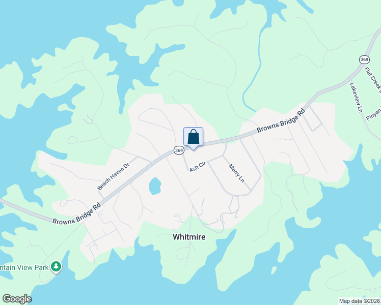 map of restaurants, bars, coffee shops, grocery stores, and more near 5145 Browns Bridge Road in Gainesville