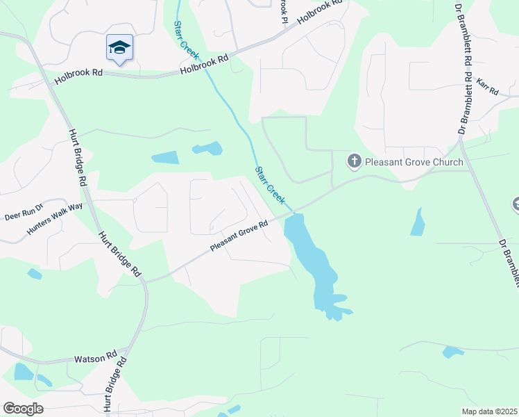 map of restaurants, bars, coffee shops, grocery stores, and more near 3345 Hillshire Drive in Cumming