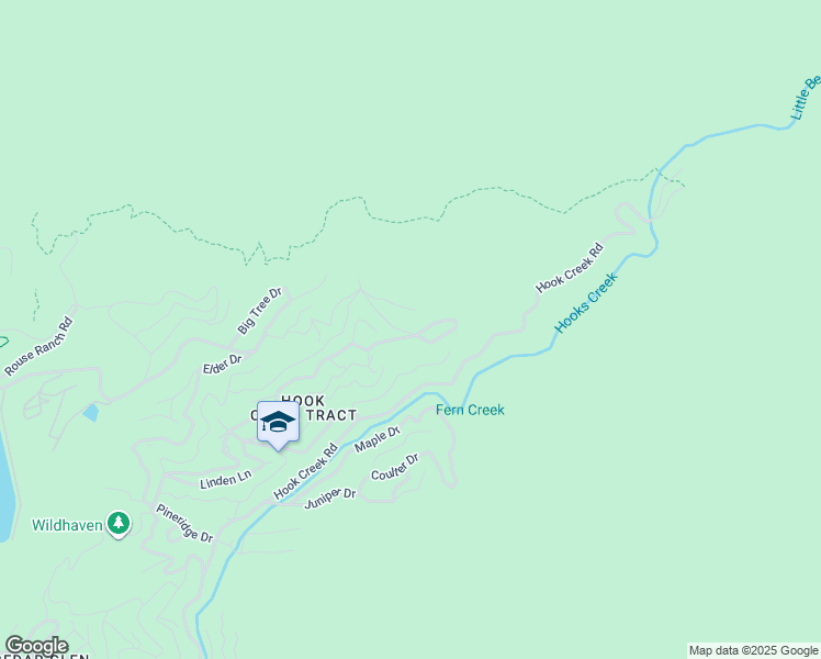 map of restaurants, bars, coffee shops, grocery stores, and more near 30008 Hickory Drive in Lake Arrowhead