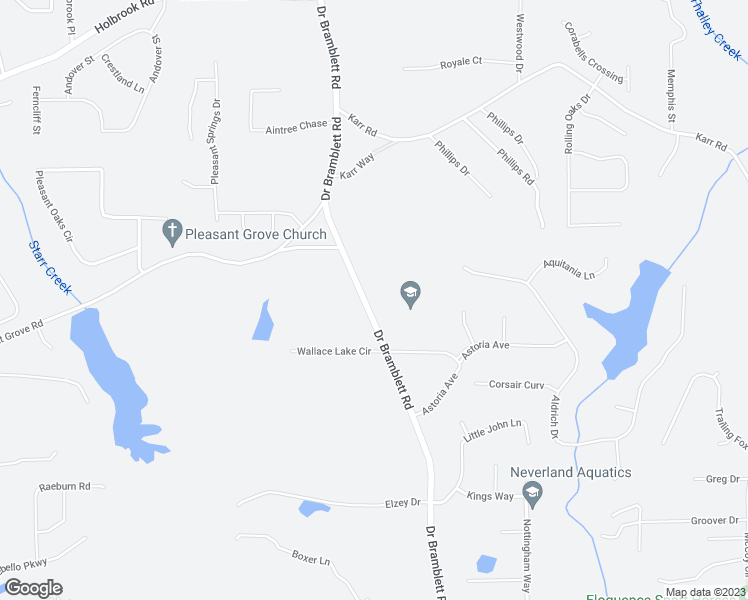map of restaurants, bars, coffee shops, grocery stores, and more near 2660 Doctor Bramblett Road in Cumming