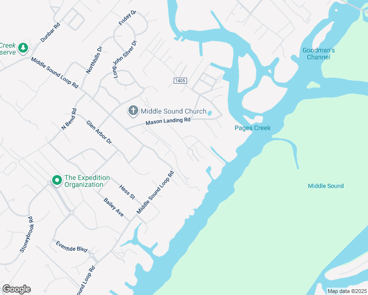 map of restaurants, bars, coffee shops, grocery stores, and more near 1944 Deep Creek Run in Wilmington
