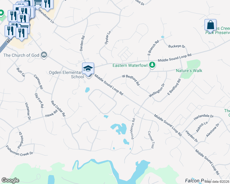 map of restaurants, bars, coffee shops, grocery stores, and more near 106 Brandywine Circle in Wilmington