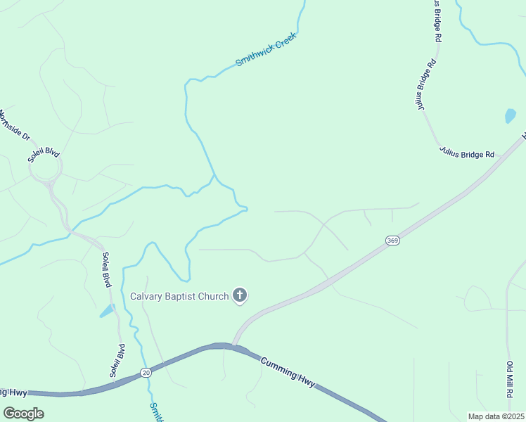 map of restaurants, bars, coffee shops, grocery stores, and more near 227 Amaranth Court in Ball Ground
