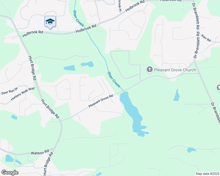 map of restaurants, bars, coffee shops, grocery stores, and more near 3345 Hillshire Drive in Cumming