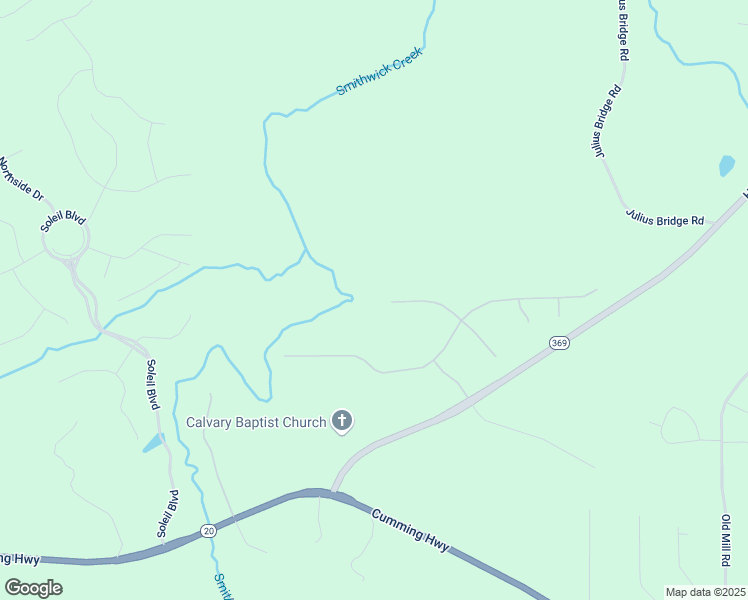 map of restaurants, bars, coffee shops, grocery stores, and more near 227 Amaranth Court in Ball Ground
