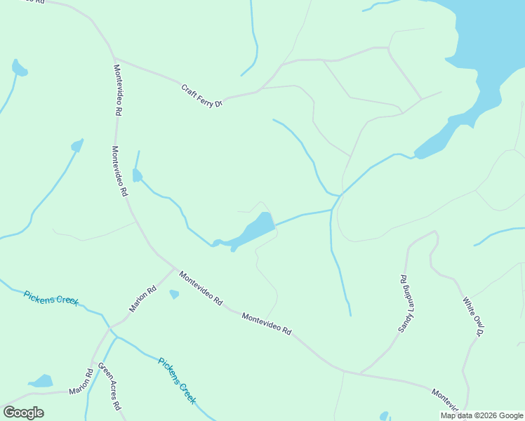 map of restaurants, bars, coffee shops, grocery stores, and more near Pickens Point Drive in Elberton