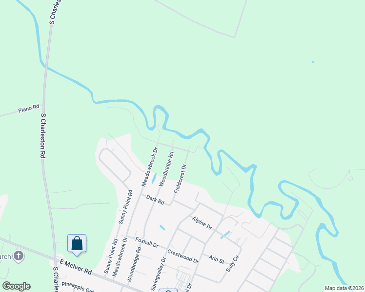map of restaurants, bars, coffee shops, grocery stores, and more near 3407 Fieldcrest Drive in Florence