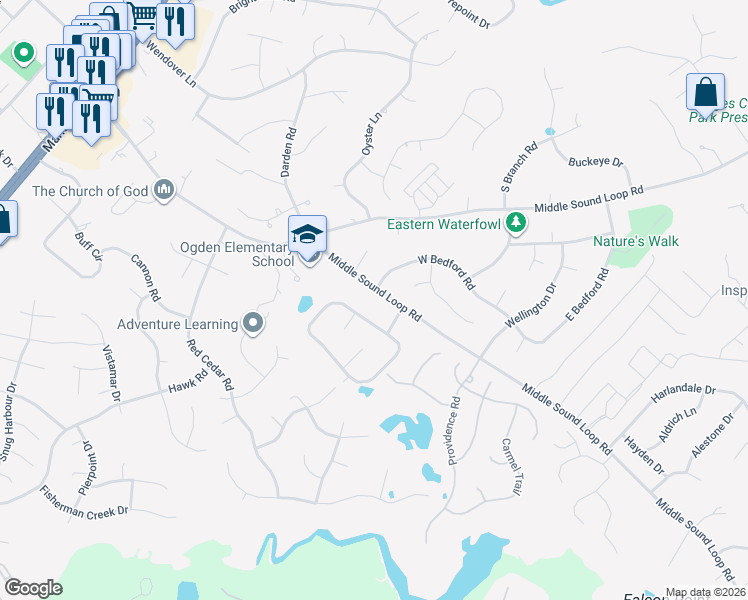 map of restaurants, bars, coffee shops, grocery stores, and more near 106 Brandywine Circle in Wilmington