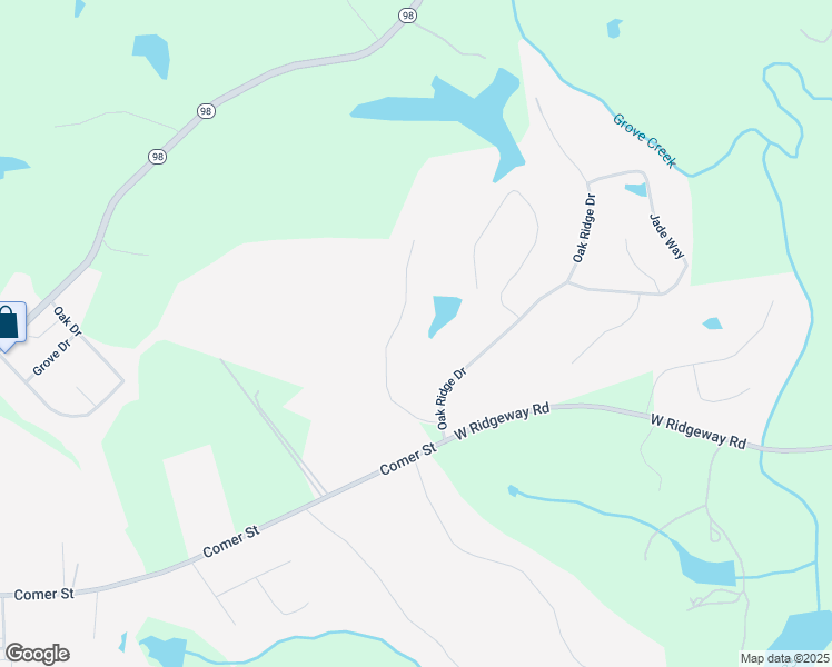 map of restaurants, bars, coffee shops, grocery stores, and more near 224 Red Oak Drive in Maysville
