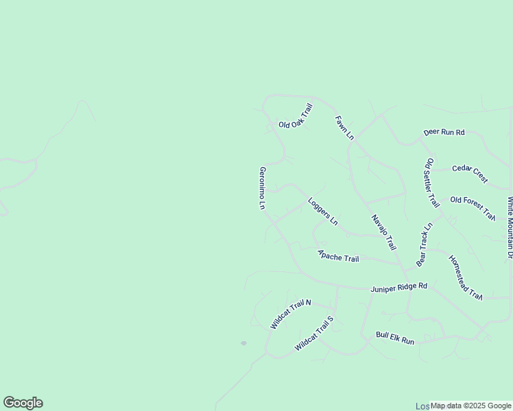 map of restaurants, bars, coffee shops, grocery stores, and more near 912 Geronimo Lane in Show Low