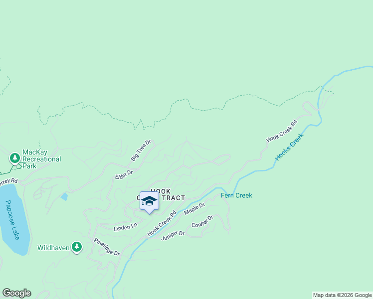 map of restaurants, bars, coffee shops, grocery stores, and more near 29935 Hickory Drive in Lake Arrowhead