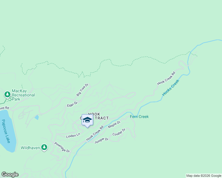 map of restaurants, bars, coffee shops, grocery stores, and more near 29935 Hickory Drive in Lake Arrowhead