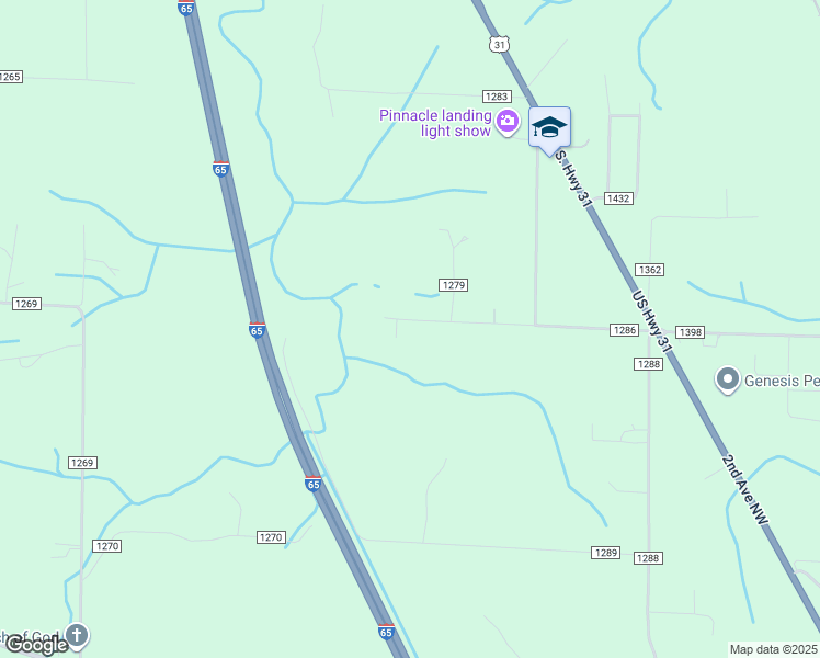 map of restaurants, bars, coffee shops, grocery stores, and more near 644-900 County Road 1286 in Cullman