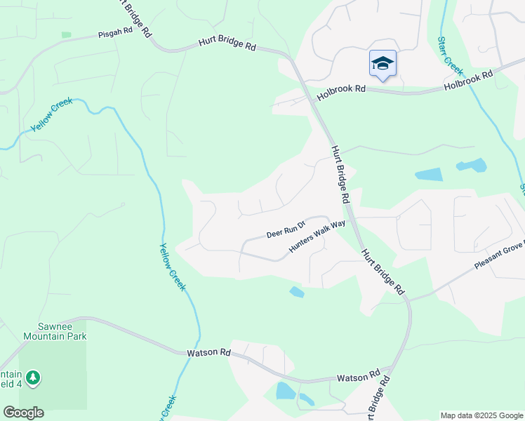 map of restaurants, bars, coffee shops, grocery stores, and more near 4135 Chelsea Chase in Cumming