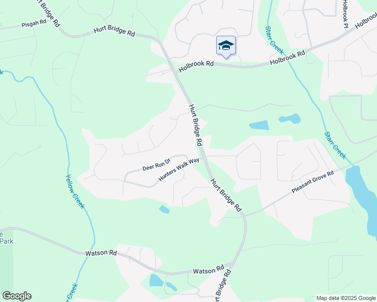 map of restaurants, bars, coffee shops, grocery stores, and more near 3830 Deer Run Drive in Cumming