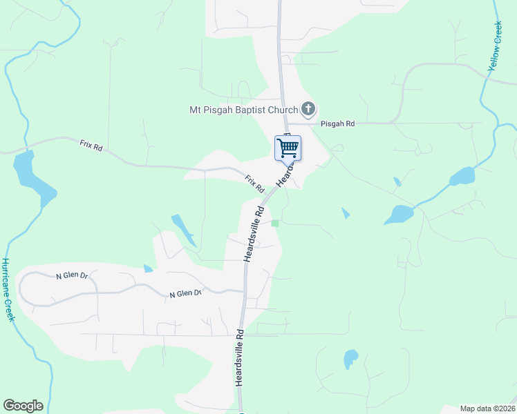 map of restaurants, bars, coffee shops, grocery stores, and more near 6355 Heardsville Road in Cumming