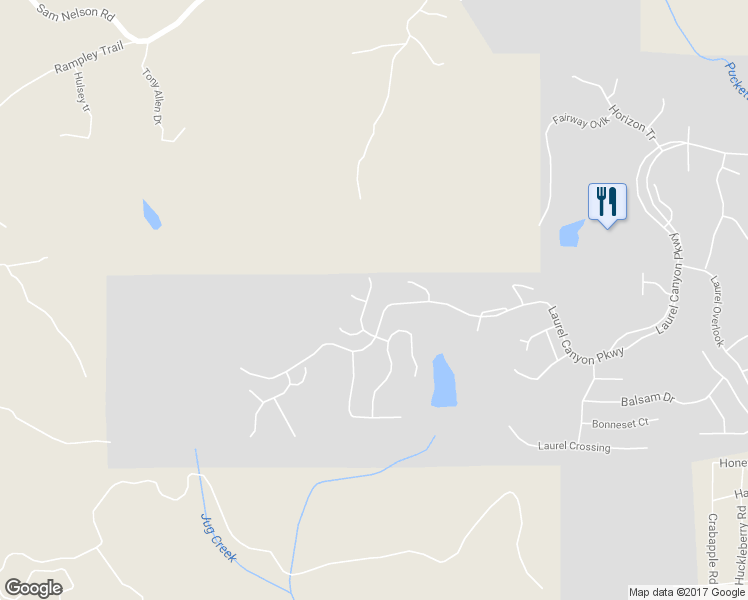map of restaurants, bars, coffee shops, grocery stores, and more near 110 Mountain Laurel Court in Canton