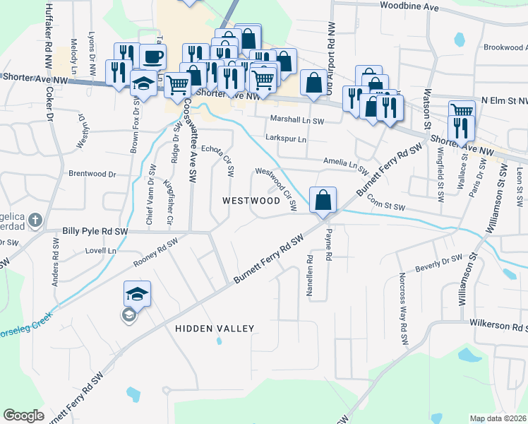 map of restaurants, bars, coffee shops, grocery stores, and more near 10 Arlington Court in Rome