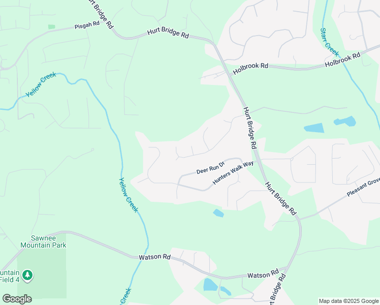 map of restaurants, bars, coffee shops, grocery stores, and more near 4135 Chelsea Chase in Cumming