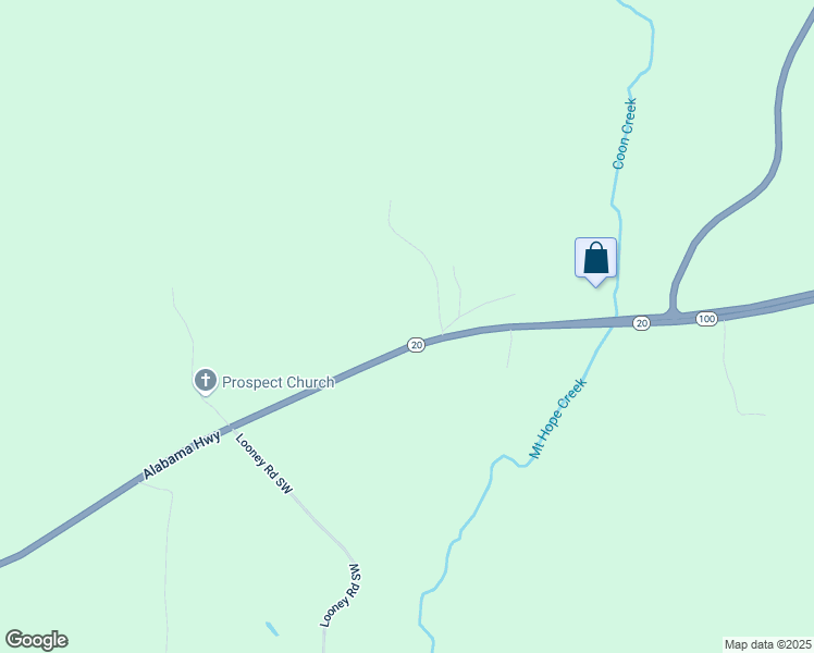 map of restaurants, bars, coffee shops, grocery stores, and more near 7926 Old Alabama Road Northwest in Rome