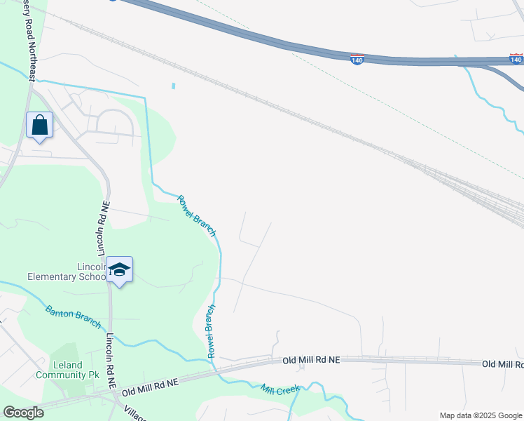 map of restaurants, bars, coffee shops, grocery stores, and more near 1567 Dorsey Lane Northeast in Leland