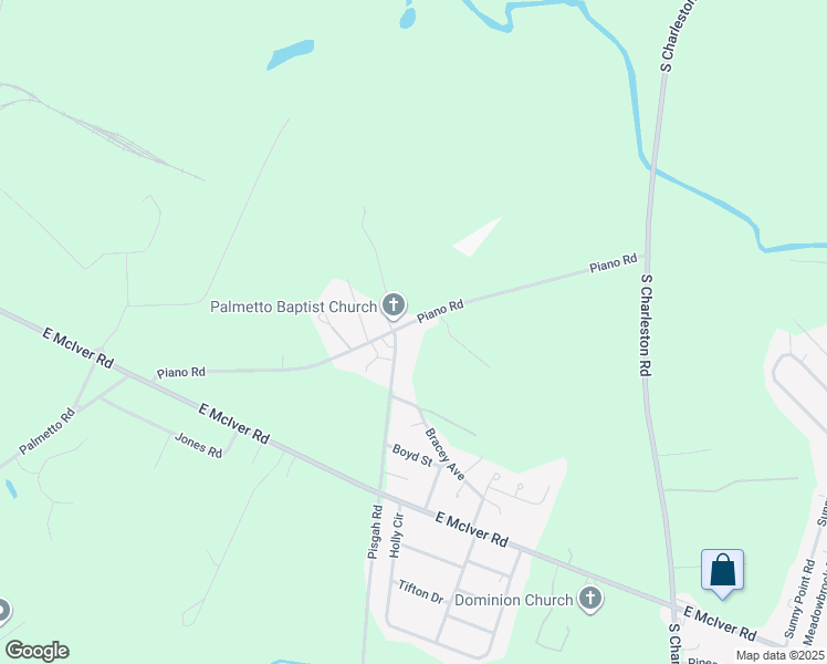 map of restaurants, bars, coffee shops, grocery stores, and more near 1109 Piano Road in Florence