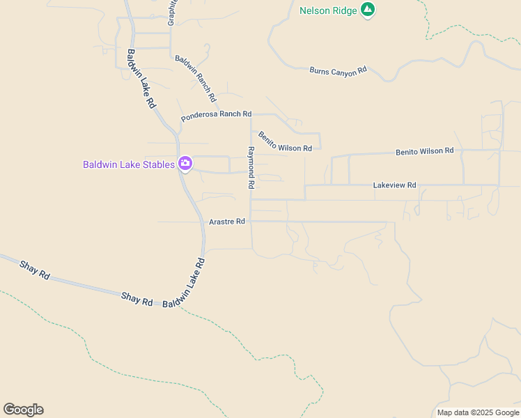 map of restaurants, bars, coffee shops, grocery stores, and more near Mineola Lane in San Bernardino County