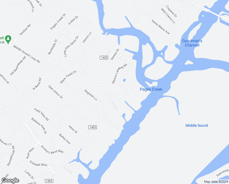map of restaurants, bars, coffee shops, grocery stores, and more near 7421 Nautica Yacht Club Drive in Wilmington