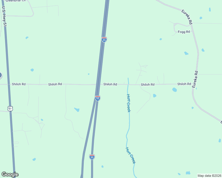 map of restaurants, bars, coffee shops, grocery stores, and more near 3340 Shiloh Road in Courtland