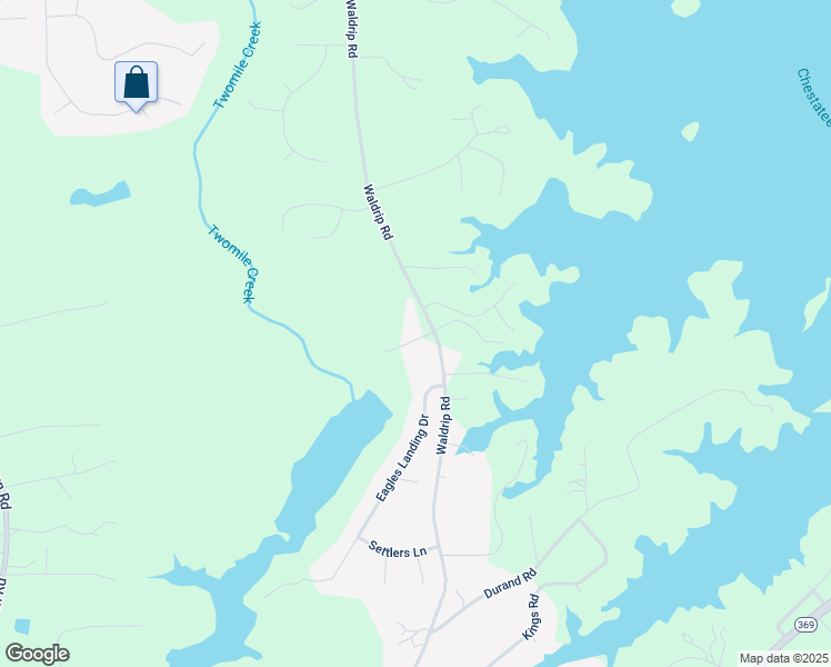 map of restaurants, bars, coffee shops, grocery stores, and more near 9220 Waldrip Road in Gainesville