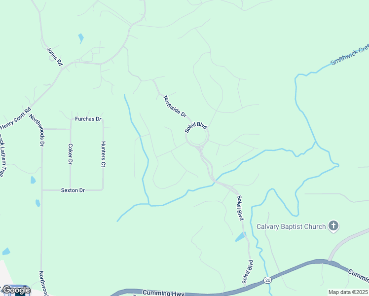 map of restaurants, bars, coffee shops, grocery stores, and more near 105 Summerlin Drive in Canton