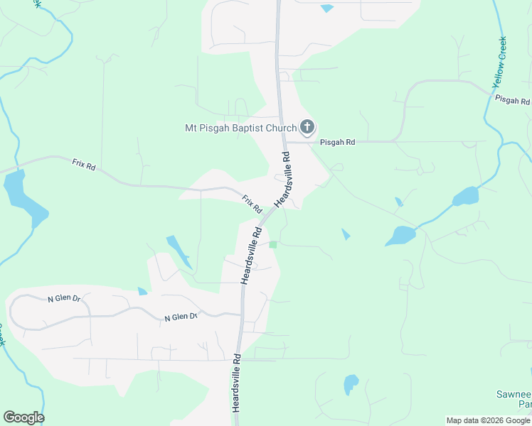 map of restaurants, bars, coffee shops, grocery stores, and more near 6355 Heardsville Road in Cumming