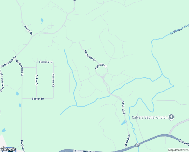 map of restaurants, bars, coffee shops, grocery stores, and more near 105 Summerlin Drive in Canton