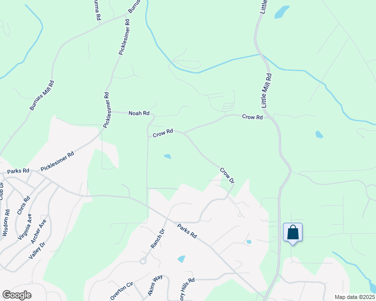 map of restaurants, bars, coffee shops, grocery stores, and more near 5450 Crow Drive in Cumming