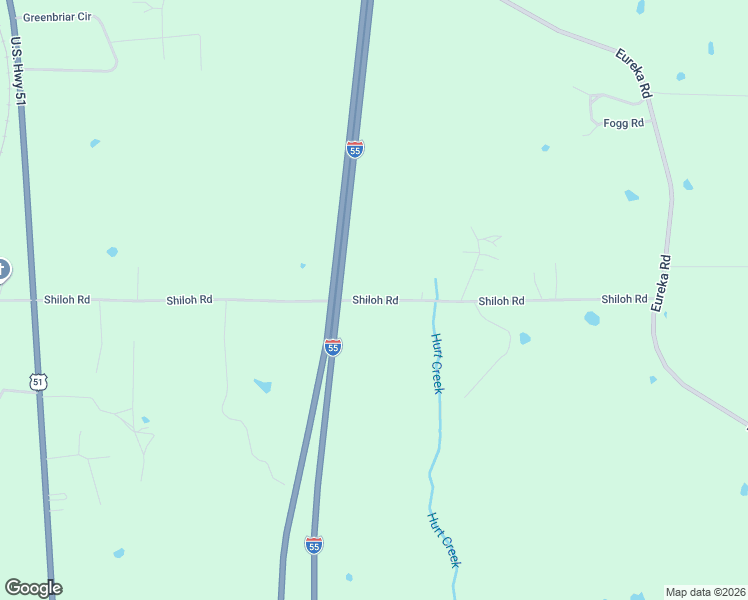 map of restaurants, bars, coffee shops, grocery stores, and more near 3340 Shiloh Road in Courtland