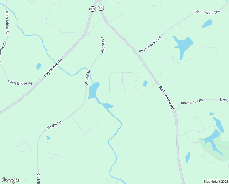 map of restaurants, bars, coffee shops, grocery stores, and more near 229 Hollyberry Way in Ball Ground