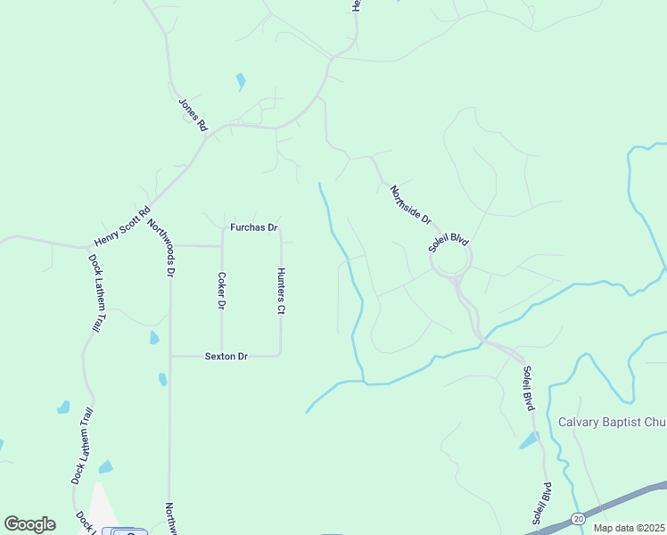 map of restaurants, bars, coffee shops, grocery stores, and more near 608 Southland Pass in Canton