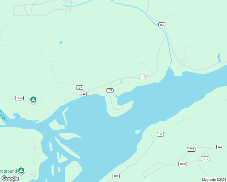map of restaurants, bars, coffee shops, grocery stores, and more near 135 County Road 479 in Cedar Bluff