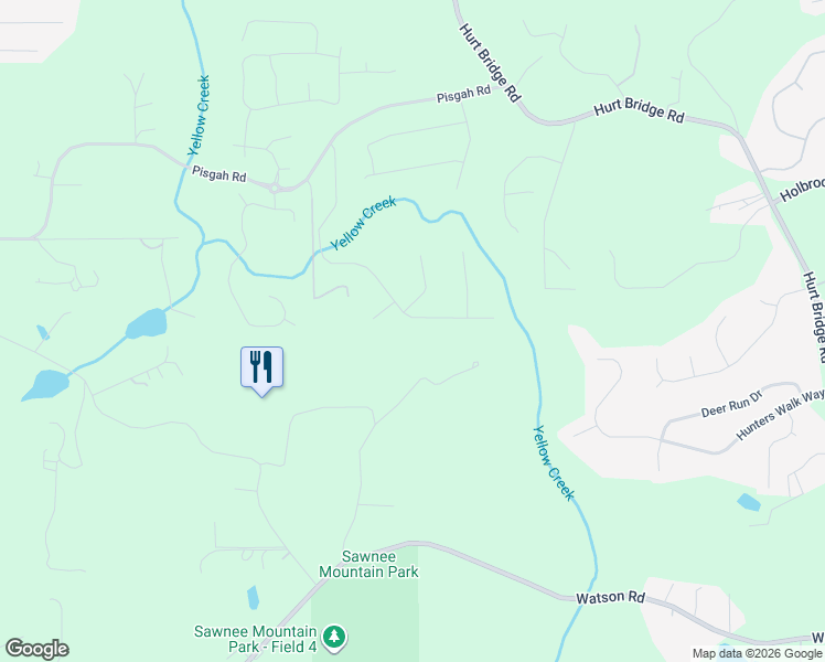 map of restaurants, bars, coffee shops, grocery stores, and more near 4830 Haley Farms Drive in Cumming