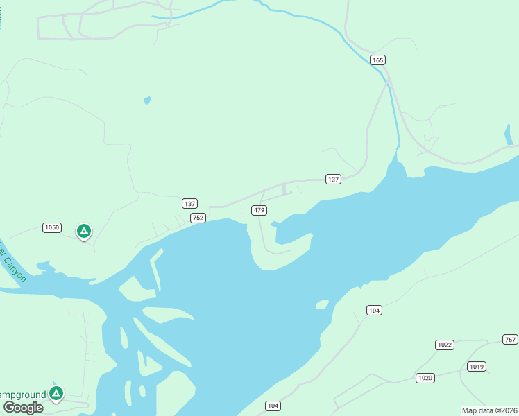 map of restaurants, bars, coffee shops, grocery stores, and more near 135 County Road 479 in Cedar Bluff