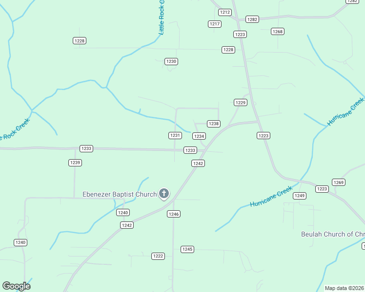 map of restaurants, bars, coffee shops, grocery stores, and more near 62 County Road 1231 in Vinemont