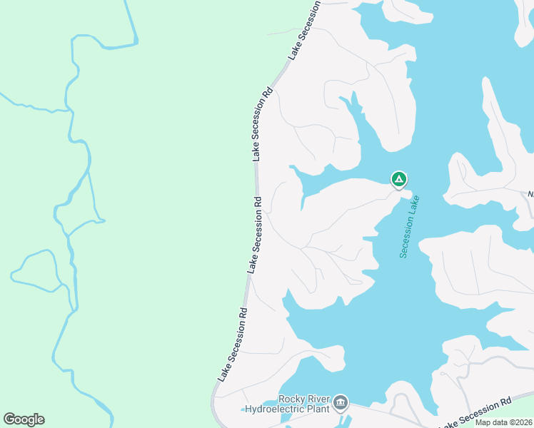 map of restaurants, bars, coffee shops, grocery stores, and more near 101 Ashwood Lane in Iva