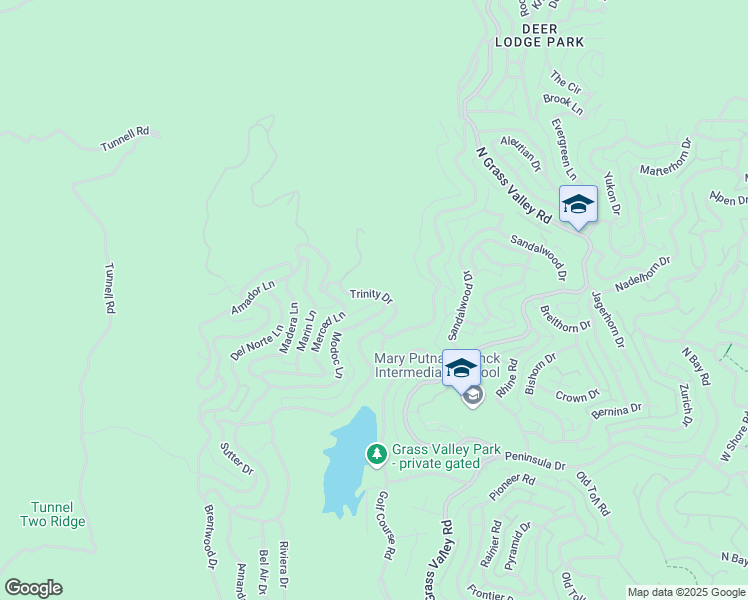 map of restaurants, bars, coffee shops, grocery stores, and more near in Lake Arrowhead