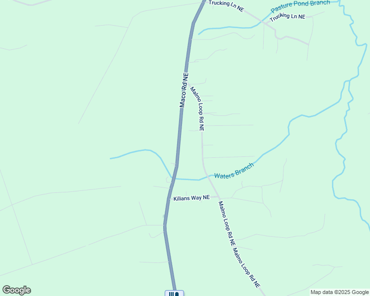 map of restaurants, bars, coffee shops, grocery stores, and more near 3182 Maco Road Northeast in Leland