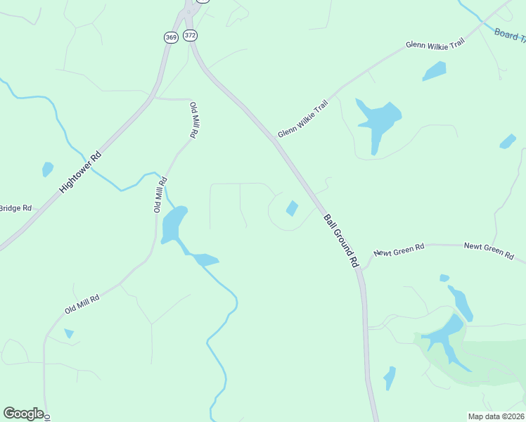 map of restaurants, bars, coffee shops, grocery stores, and more near 119 Holly Trace Lane in Ball Ground